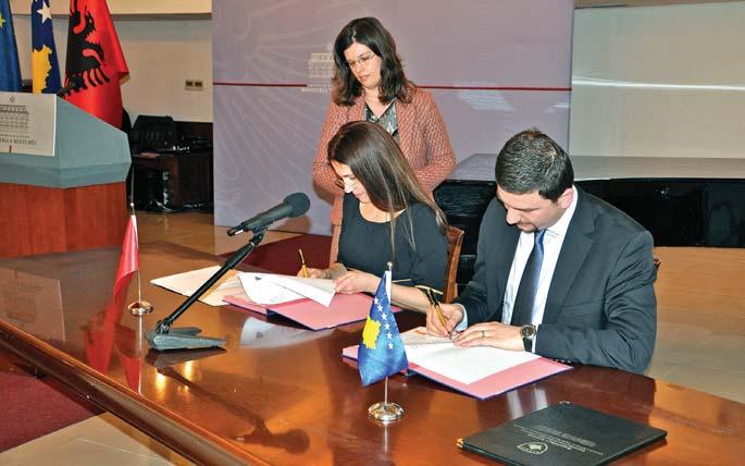 The Protocol of Cooperation and the establishment of Common Cultural Calendar follow several meetings held in Prishtina and Tirana since September 2013 and the meeting of two governments in January
