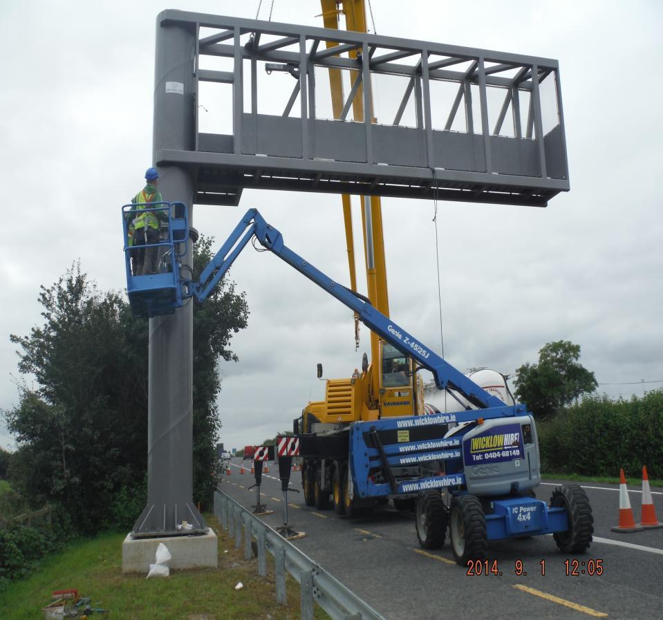 SECTION B UPGRADE WORKS EXISTING M11 9km M11 Arklow Bypass 22km M11 Arklow to Gorey motorway Upgrade works comprising