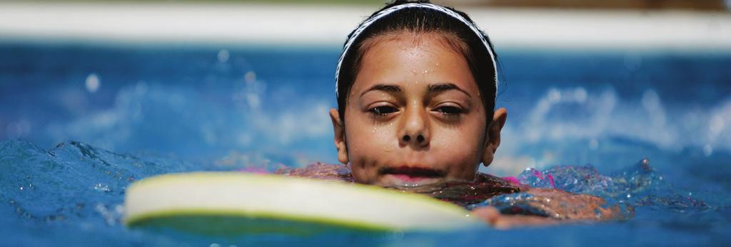 For young campers just starting to swim to older more experienced swimmers, our individual lessons can concentrate on the fun of first getting into the water, the fundamentals of swimming, or the