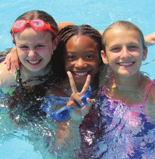 swimming, evening pool parties, our great Eagle Hill swim team and much more.