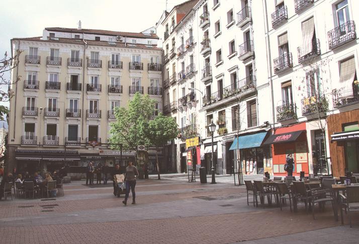 6 In and around Chueca and Malasaña Cosmopolitan, diverse, vibrant, night-loving and free.