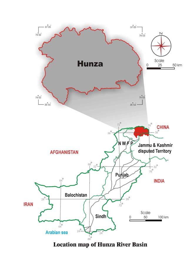 Glacier study Hunza Basin