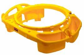Ability to store cleaning tools for one pass cleaning. Deluxe Rim Caddy fits 166,5L BRUTE only.
