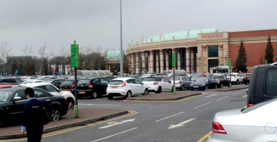 You can get to intu Trafford Centre by car