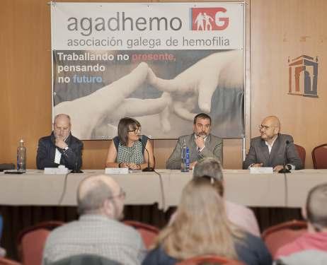 Entidades membro AGADHEMO A Asociación Galega de Hemofi lia realizou programas como Hemoescola, talleres de formación para pais e nais de infantes con hemofi lia ou outras coagulopatías; o programa