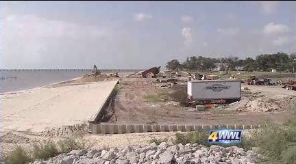 D. Surge Structures Would Harm The State of Mississippi FALSE: Properly constructed over-topping weir surge structures would have little impact on populated areas of Mississippi, while reducing