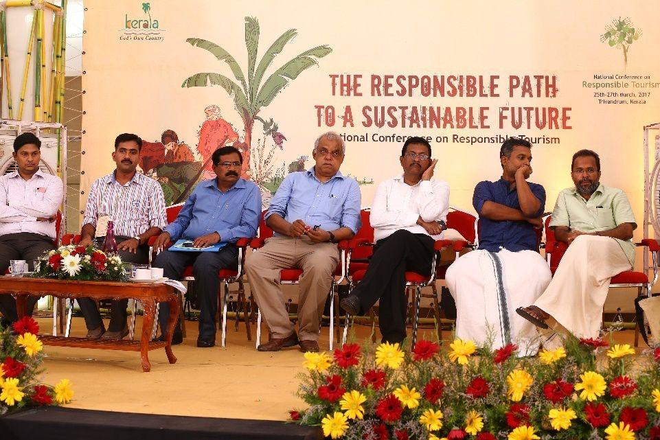 In the evening, there was another session on Kerala initiatives on Responsible Tourism with the following speakers: Shri.
