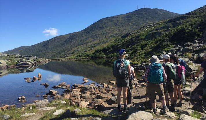 HUT TO HUT ON THE APPALACHIAN TRAIL HIGHLIGHTS JULY 21-27, 2019 TRIP SUMMARY Traversing the windswept ridges & craggy peaks of the White Mountains Hiking Mt.