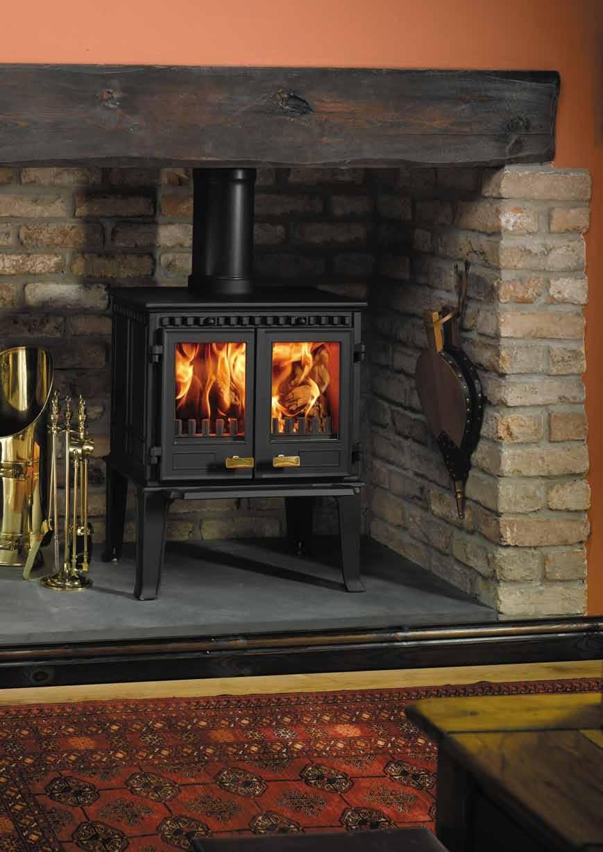 Sheraton Stoves are available with optional longer legs, which
