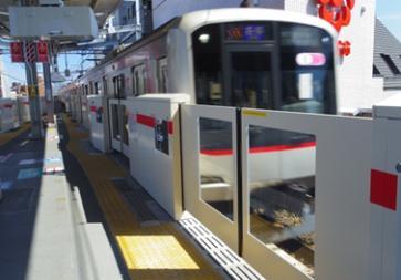 Improvement of Togoshi-Ginza Station and operation of Ikegami Line with