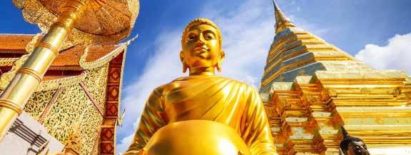 TOUR INCLUSIONS HIGHLIGHTS Thailand: Visit a Karen Longneck tribe in Chiang Mai Explore the hidden temple Wat Palard and Doi Suthep Temple on tour Visit Mae Khajan Hot Springs See Wat Rong Khun, Blue