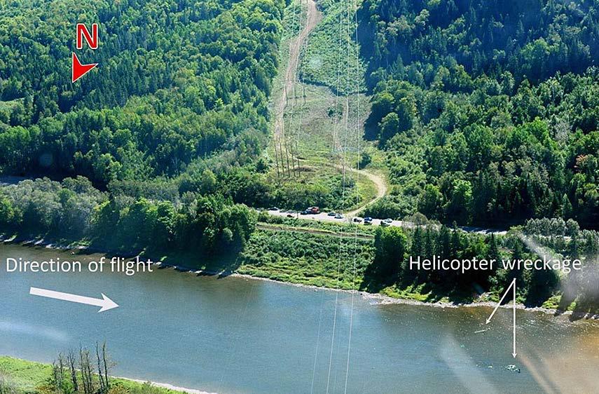 TSB Final Report A16A0084 Collision with Wires Summary On 4 September 2016, the privately operated Bell 206B helicopter departed Charlo Airport, New Brunswick, for a daytime visual flight rules
