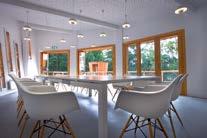 The KABAN constitutes the ultimate combinaton of meeting in nature with all modern meeting facilities.