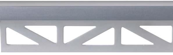 Metal Collection Decorative profiles for wall tiling.