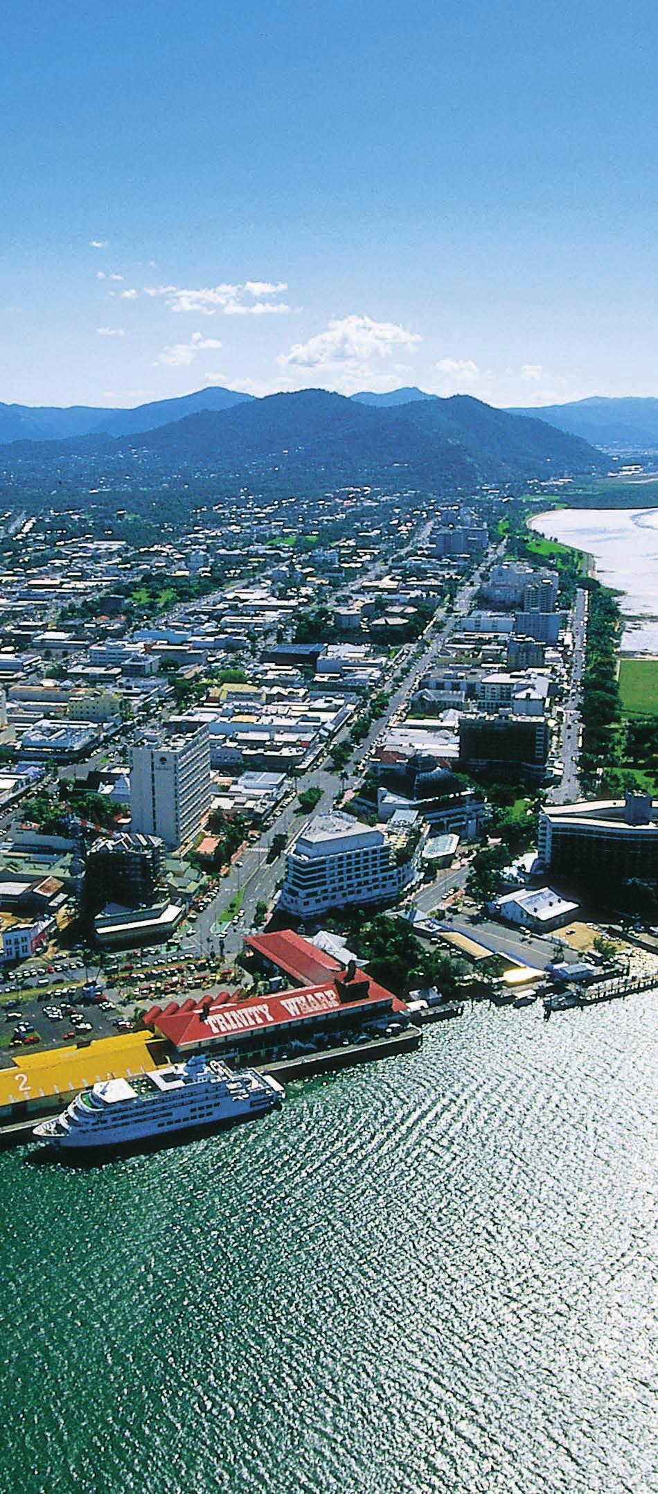 My choice Cairns... gateway to Tropical North Queensland About Cairns Cairns is a friendly international city renowned for its tourist attractions and proximity to spectacular environmental areas.
