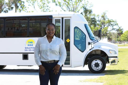 It connects with Clay Transit and JTA at the Orange Park Mall, and the Sunshine Bus in Hastings. Ride Solution also provides Greyhound service to Gainesville, Jacksonville and St.