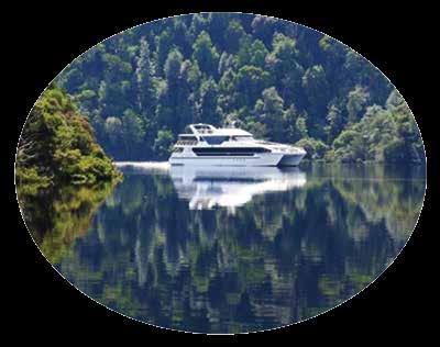 Our wilderness cruise on Lady Jane Franklin II takes us across Macquarie Harbour to Sarah Island and into the calm waters and rainforest of the Gordon River.