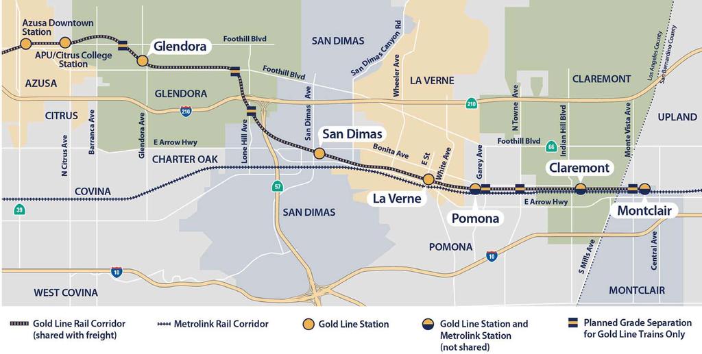 Glendora to Montclair Segment Approved by