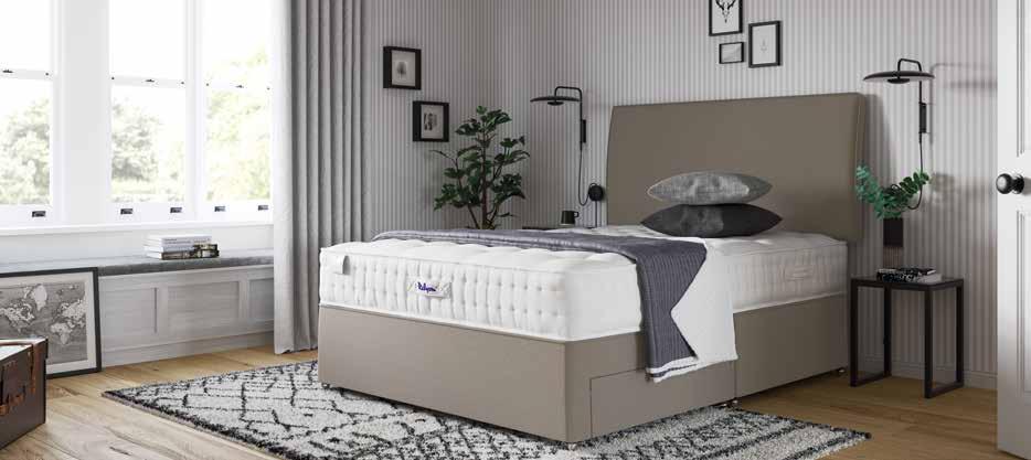BARTON ORTHO 1000 This supportive pocket sprung mattress delivers reliably firm orthopaedic support every night as well as offering
