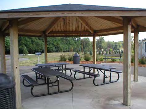Re-roof Pavilion- $5,000 2015- Replace benches & tables- $3,680 2016- Resurface Trail- $4,375 2017- Re-roof Pavilion- $5,000 2017- Replace benches & tables- $3,680 2017- Resurface Trail- $4,375 2018