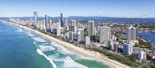 Jun & 24 Jul - 21 Sep 18 Return Economy Class Seat+Bag airfares flying Air New Zealand to Coolangatta from or Christchurch or to Brisbane from Wellington 7 nights accommodation in a Two Bedroom