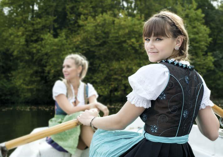 There is nothing more pleasent than a lovely girl in a Styrian traditional Dirndl.