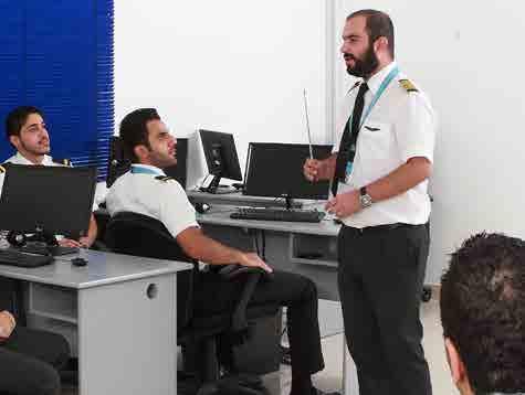 You will be taught and assessed how to process available information and then manage situations to ensure a safe landing of the aircraft.