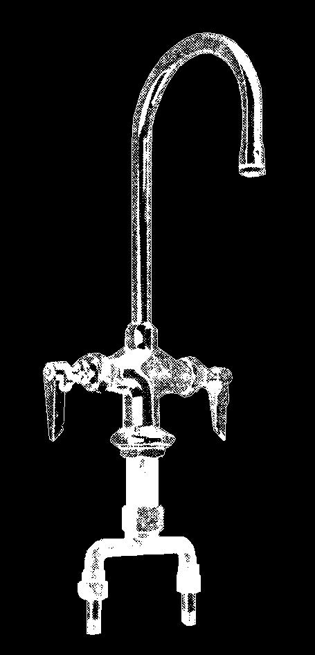 Cold 480029 Plain 480122 Complete Valve T & S Lav Faucet Chicago Faucet