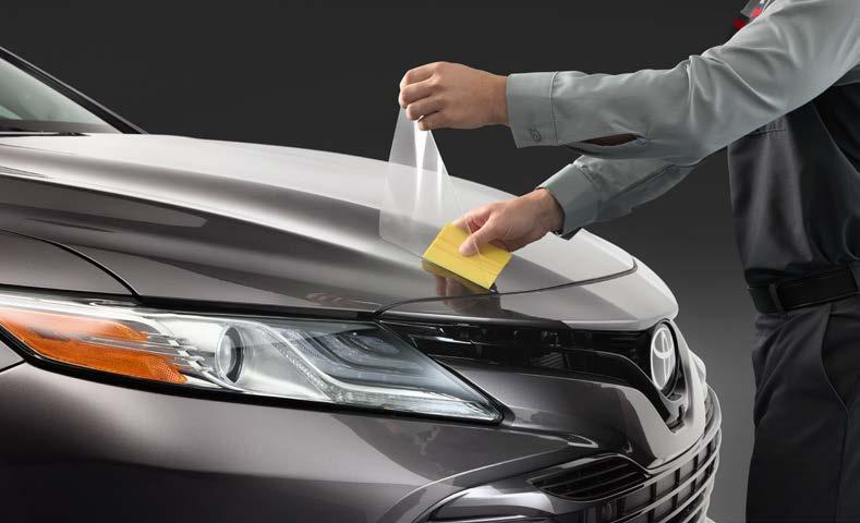 Paint Protection Film 1 Genuine Toyota paint protection film helps protect