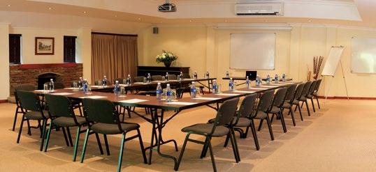 BUSINESS/CONFERENCE Knysna Hollow has a large conference centre with full banqueting facilities and conference equipment.