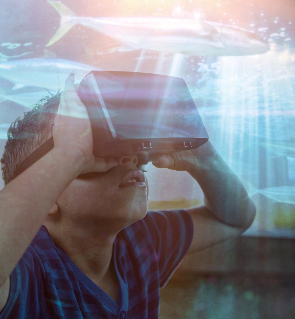 06 VISITOR TECHNOLOGY OF THE FUTURE Virtual reality is a hot topic for theme park visitors and operators alike, with the most progressive attractions embracing the technology to create a truly