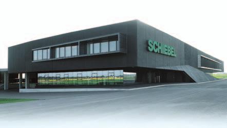 WIENER NEUSTADT SCHIEBEL HEADQUARTERS The Wiener Neustadt production plant, opened in September 2006, is exclusively dedicated to the