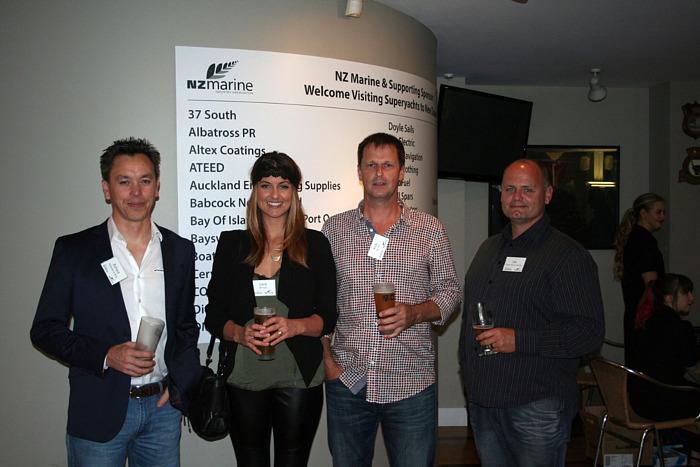 NZ hosts superyacht welcome event In late November NZMarine, supported by sponsoring companies, held the annual Superyacht Welcome Function at The Royal NZ Yacht Squadron.