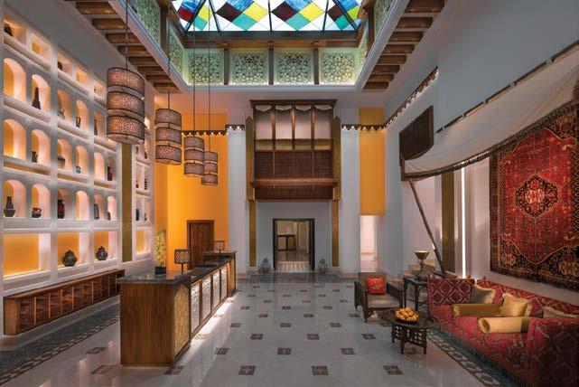 The 101-key property comprises two former heritage houses, magnificently restored in classic Qatari style and inspired by Al Wakra s history as a pearling and fishing village.