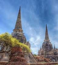 In the morning, take a ride on a local train from Hua LamPong Station (Bangkok) and head straight to the fabulous city of Ayutthaya.