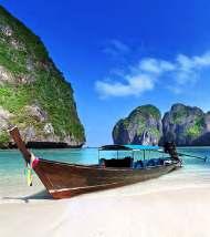 Maya Bay on Phi Phi Leh was the setting for the film The Beach, featuring Leonardo DiCaprio, and offers some of the most sensational natural scenery Transfer from your hotel to Boat