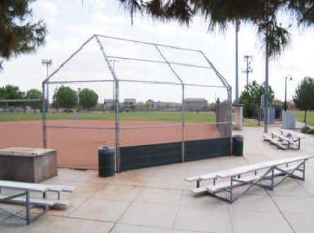 Base path 60ft and 65 ft Fence distance 250ft Multi-Purpose Fields One