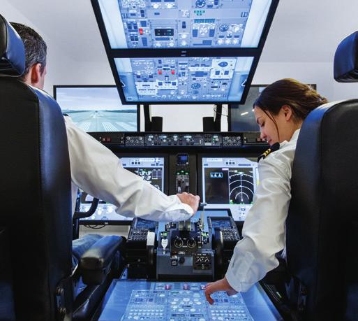 New pilot demand resulting from replacements New pilot demand resulting from growth The number of professional pilots over the age of 50 is disproportionately high.