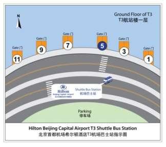 FREE AIRPORT SHUTTLE BUS Hilton Beijing Capital Airport Hotel