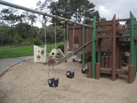 The proposed project may include improvements to the children s play area, exterior clubhouse restrooms, park access, and related amenities.