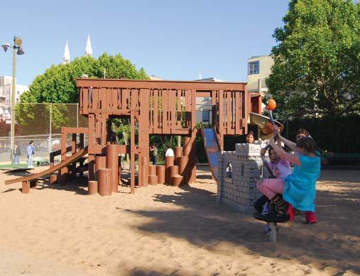 The proposed project may include the reorganization and renovation of the children s play area, tennis courts, paved play areas and pathways, access improvements, and related amenities,