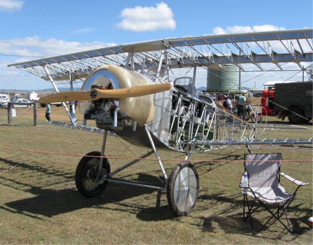 Recently four full size Nieuport 17 kits were produced in a record fifty two days to be used in the recent WW1 movie Flyboys that was filmed in England.