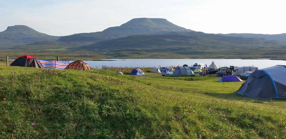Stunning campsite business in a tremendous trading location on the Isle of Skye within a rugged Highland setting benefitting from views to Loch Dunvegan Superb seasonal lifestyle business proposition