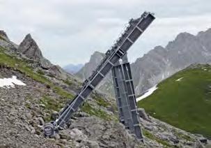 These systems are more cost efficient in protecting isolated elements at risk within an avalanche path or even wide areas where the prevention of avalanche formation in the initiation zone would be