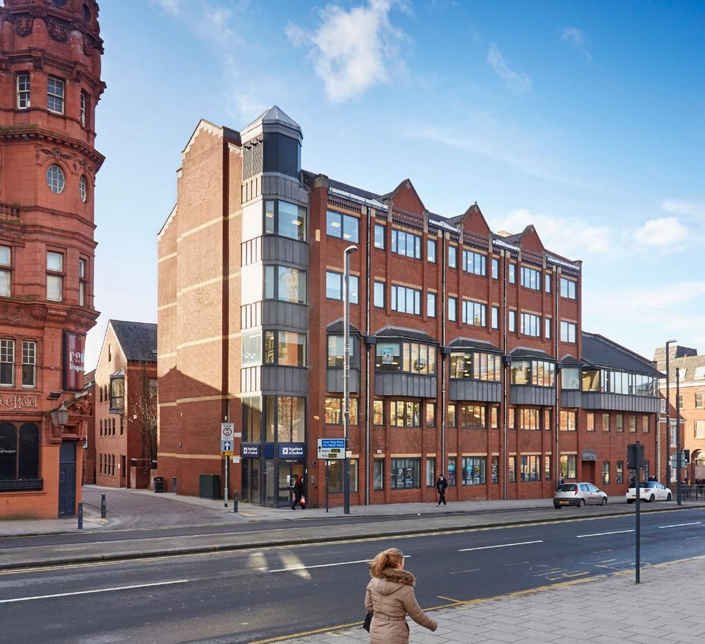 INVESTMENT SUMMARY Leeds City Centre Freehold Office Investment. 4.50 years remaining to the excellent covenant of National Westminster Bank plc.
