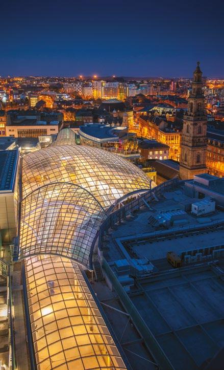 ECONOMY Currently the home to over 100,000 businesses, the business sector is set to grow 51% by 2022 and Leeds is forecast as a top five UK city for growth.