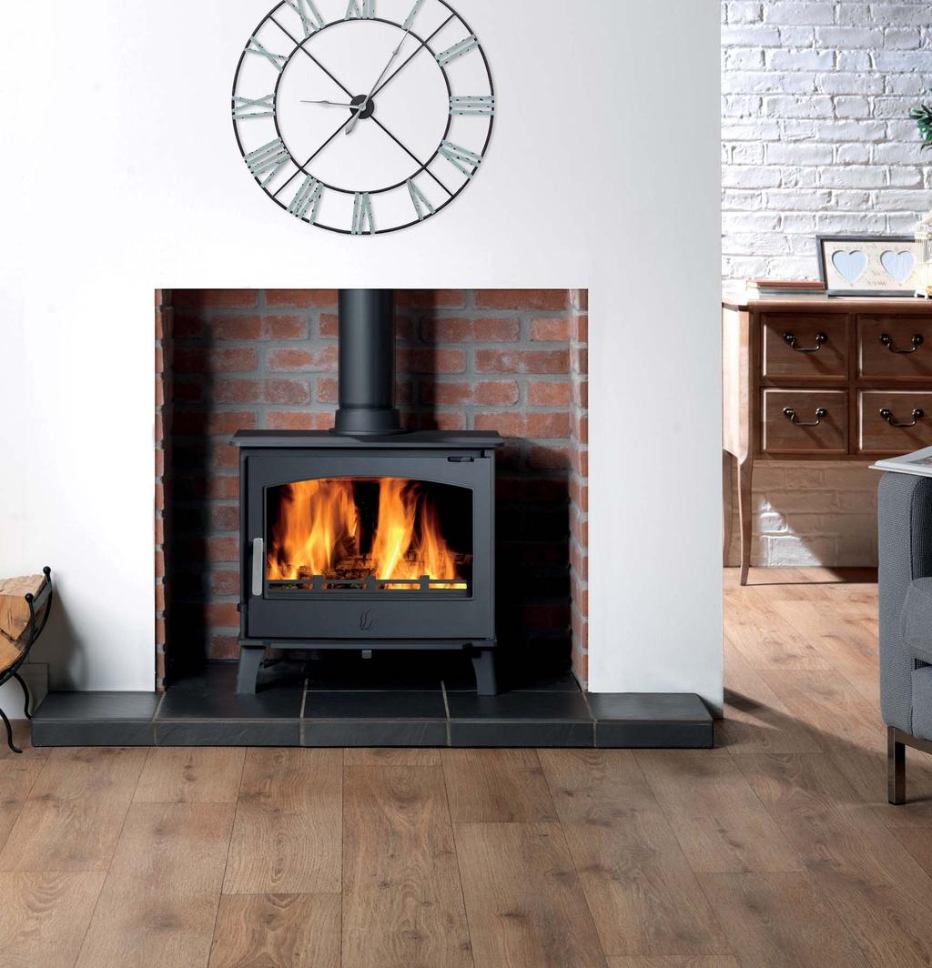 STEEL STOVE RANGE Hopwood 6kw EEI classification for ecolabelling 2018 The Hopwood multifuel stove features a 6Kw output and with its panoramic wide styling and large glass A door brings a new