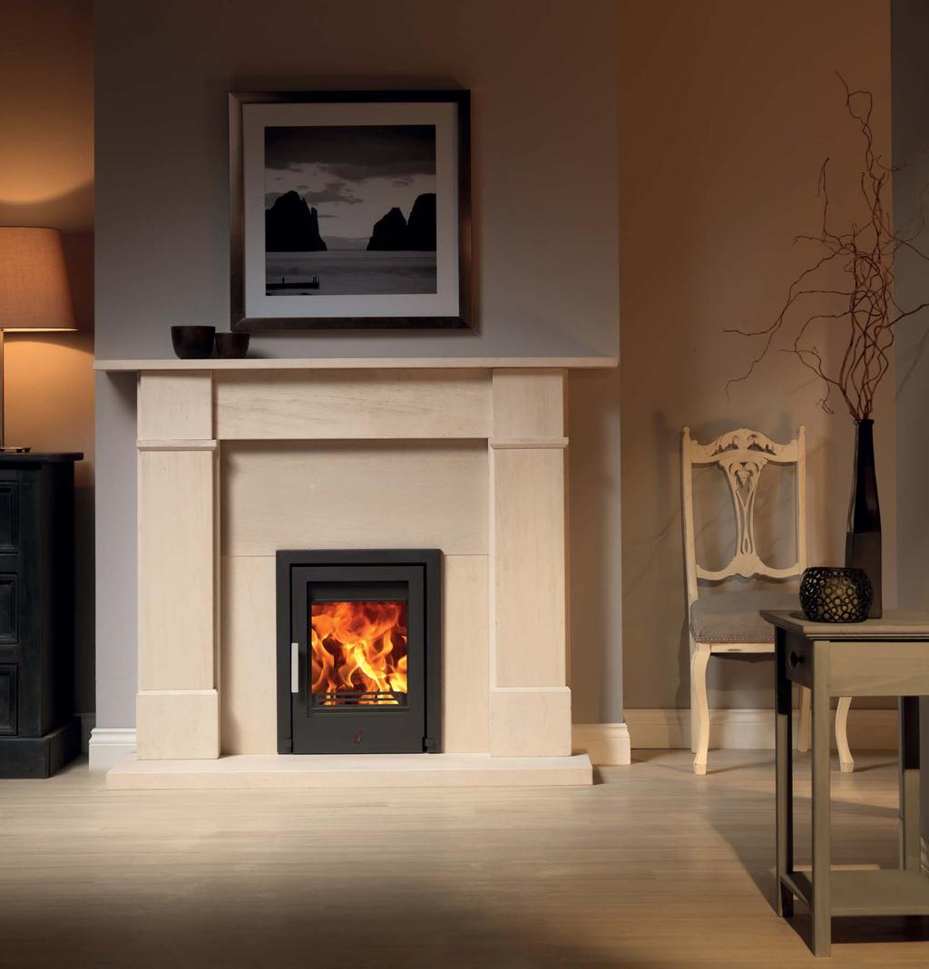 STEEL FIREPLACE INSERT RANGE Tenbury T400 5kw EEI classification for ecolabelling 2018 A + The Tenbury T400 insert is the perfect solution for enjoying real stove ambience in a standard 16 fireplace