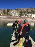 This Fall, the Public Safety Officers were trained in rescue diving. They first went to Sand Hollow (located by St.