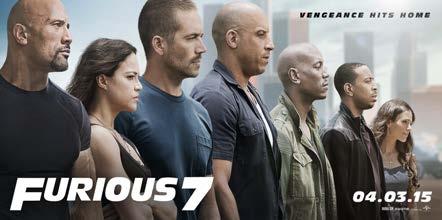 Movie Review: Furious 7 On April 7, Riley and Max saw the movie Furious 7 for their Rec and Leisure activity.